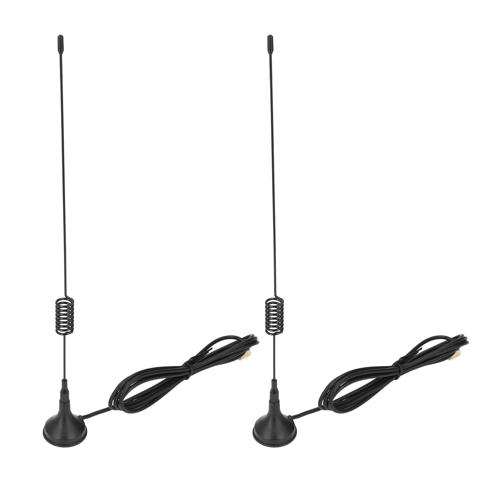 2Pcs Magnetic Antenna with Copper Base - Outdoor Waterproof Antenna for Vending Machines, Wireless Modules & Network Equipment | Ideal for Outdoor IoT Devices, ATMs and Industrial Applications