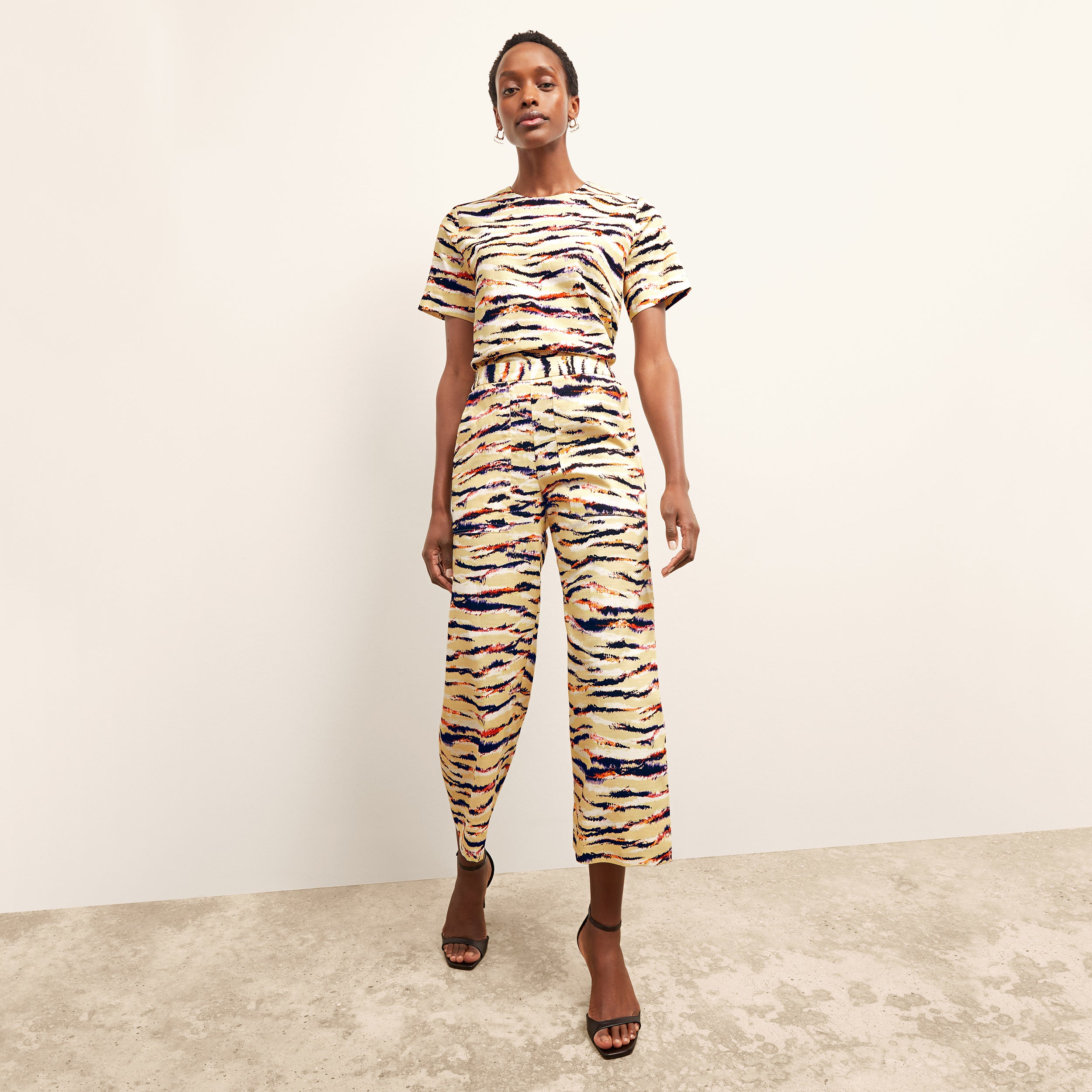 Madelyn Pants - Airy Cotton Savannah Print Women's Casual Pants for Summer | Perfect for Beach, Vacation & Everyday Wear