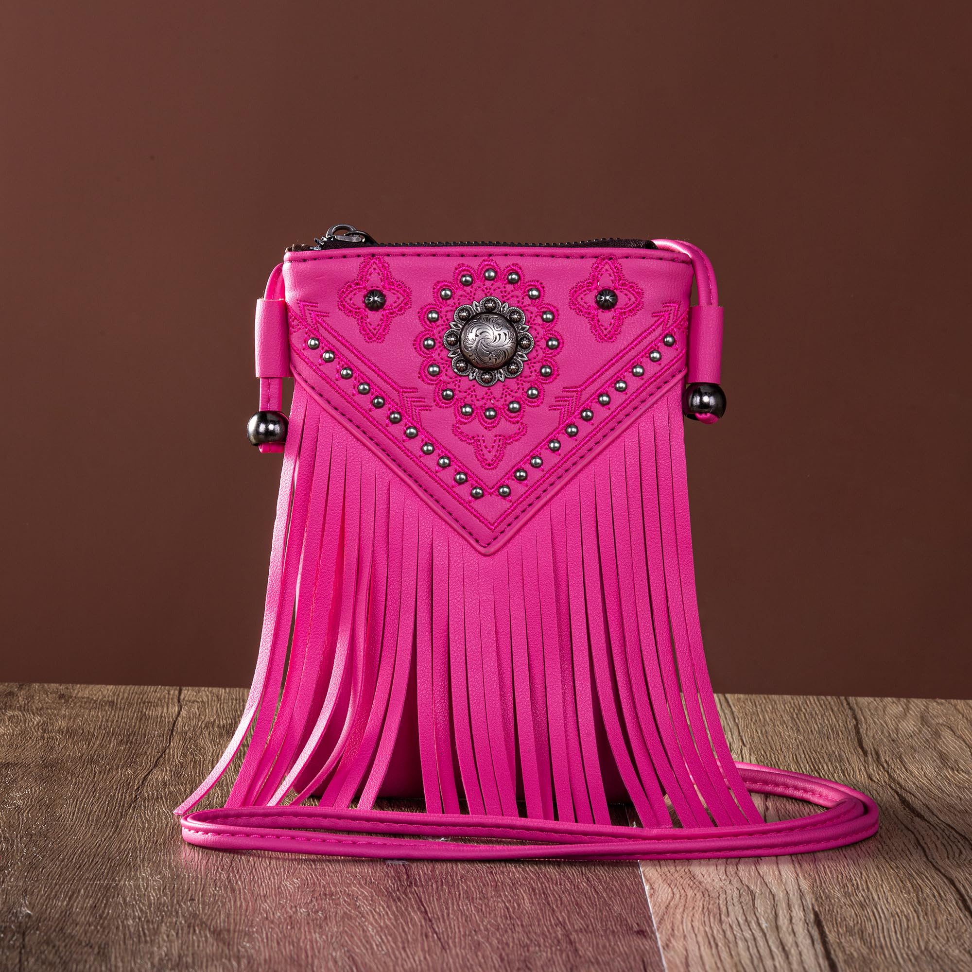 Montana West Small Crossbody Bags for Women - Western Style Leather Phone Purse - Perfect for Travel, Shopping & Daily Use