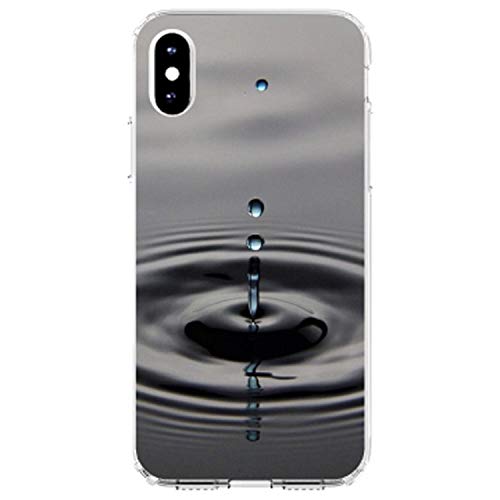 Single Water Droplet On Clear Case