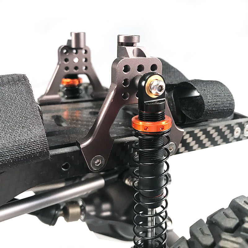 TFL 1/10 Scale RC Car Assembled Chassis Kit - Compatible with Rock Crawler, SCX10 Models (305mm/313mm Wheelbase) - Includes Gearbox & Axles - Perfect for Off-Road Racing and Trail Adventures