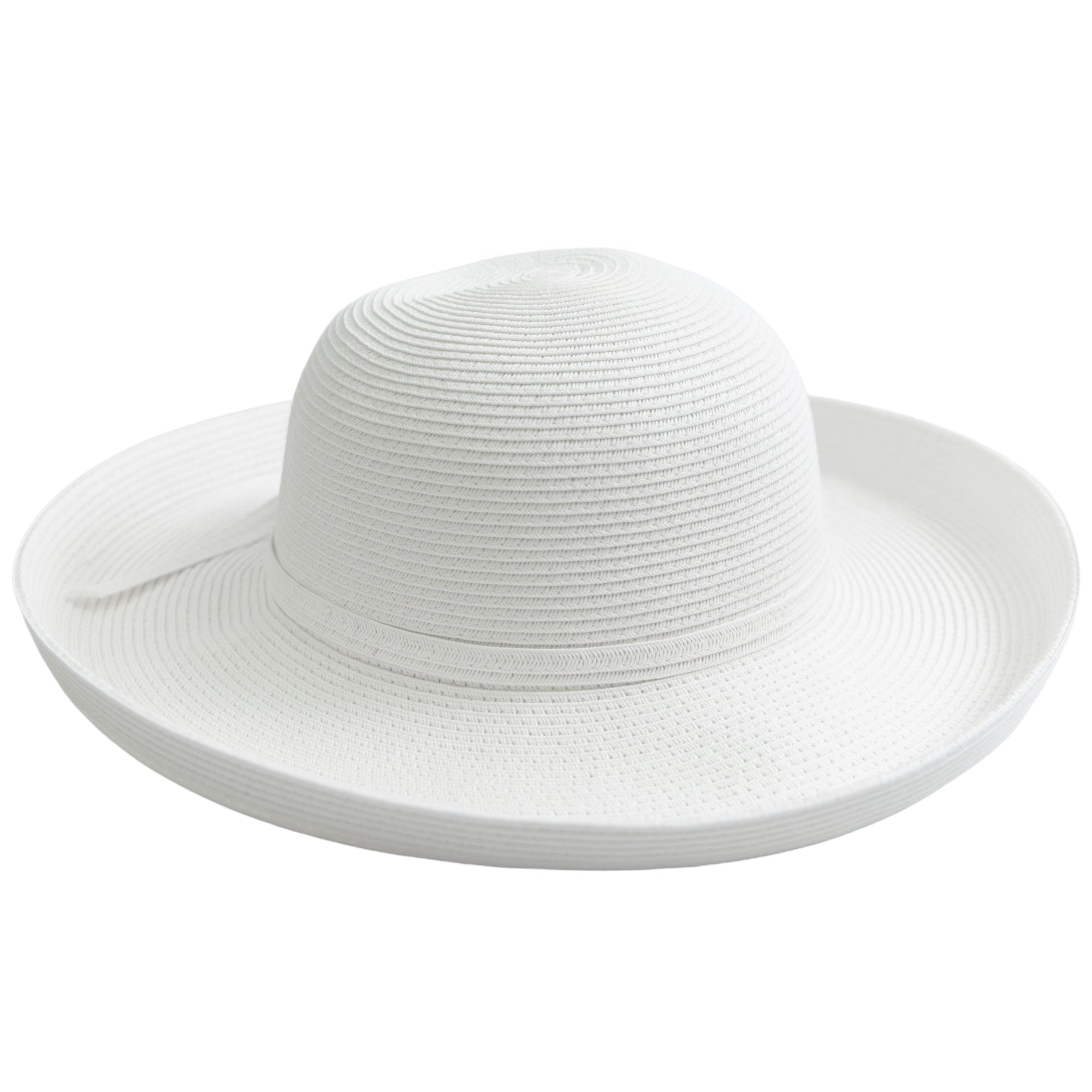 Women's Classic Paper Braided Sun Hat - Wide Brim UV Protection Summer Beach Hat for Outdoor Travel, Gardening & Vacation