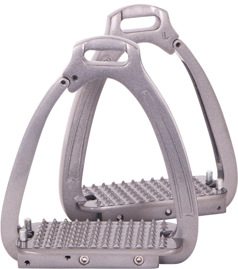 Premium Cavallino Quick Release Stirrup Irons - Safety Equestrian Stirrups for Horse Riding | Perfect for English & Western Riding, Trail Riding, and Show Jumping
