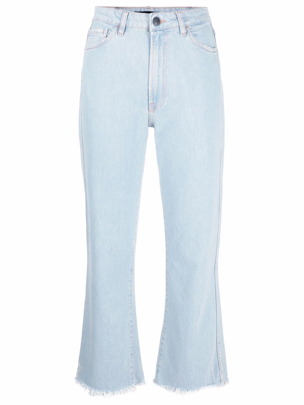 3 in 1 Clear Blue Jeans for Women - Stretch Denim Pants with Comfortable Fit - Perfect for Casual Wear, Work & Travel