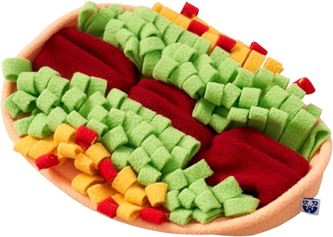 Chewpotle Slow Feeder Dog Bowl - Interactive Puzzle Toy for Small & Large Dogs - Perfect for Mealtime Fun & Mental Stimulation
