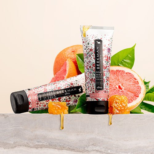 Organic Honey Grapefruit Hand Cream for Dry Skin - Moisturizing & Nourishing - Perfect for Winter Care & Gift Giving