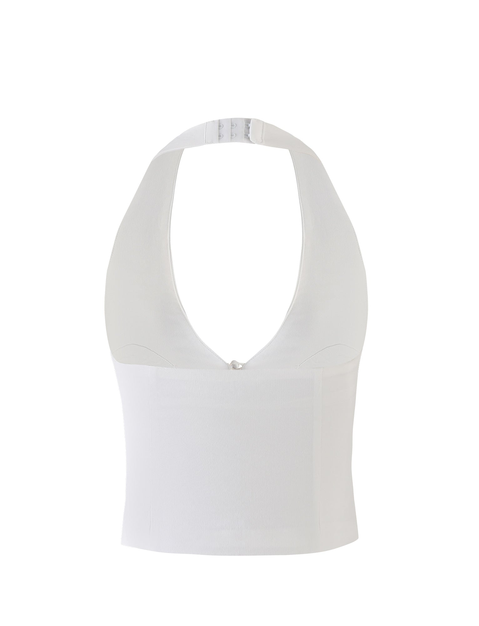HALSEY Women's White Cream Top - Casual Short Sleeve Blouse for Summer Outfits & Office Wear