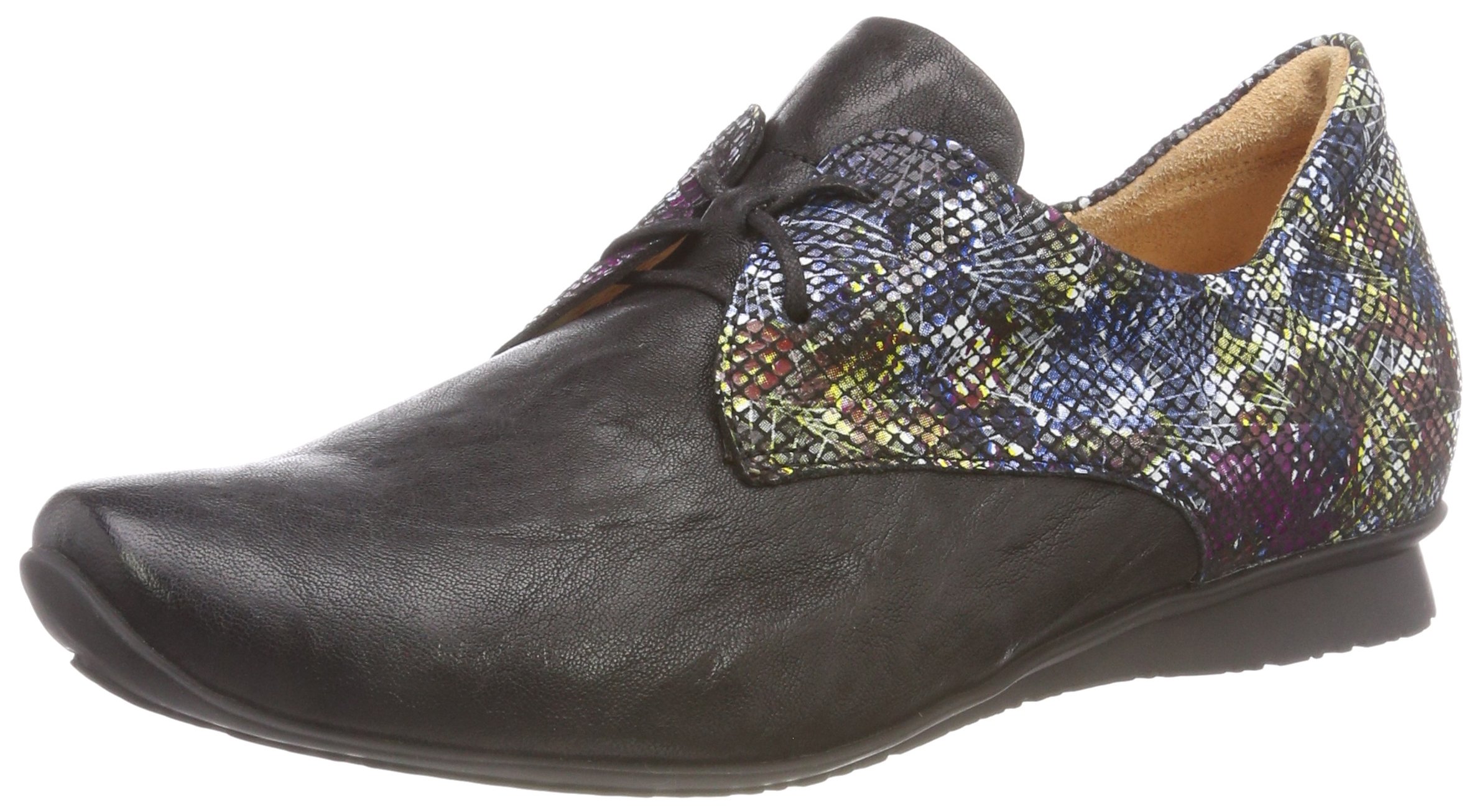 Think! Women's Derby Shoes - Comfortable & Stylish Leather Loafers for Work, Office & Casual Wear | Slip-On Design with Cushioned Insole | Perfect for Business, Travel & Everyday Use