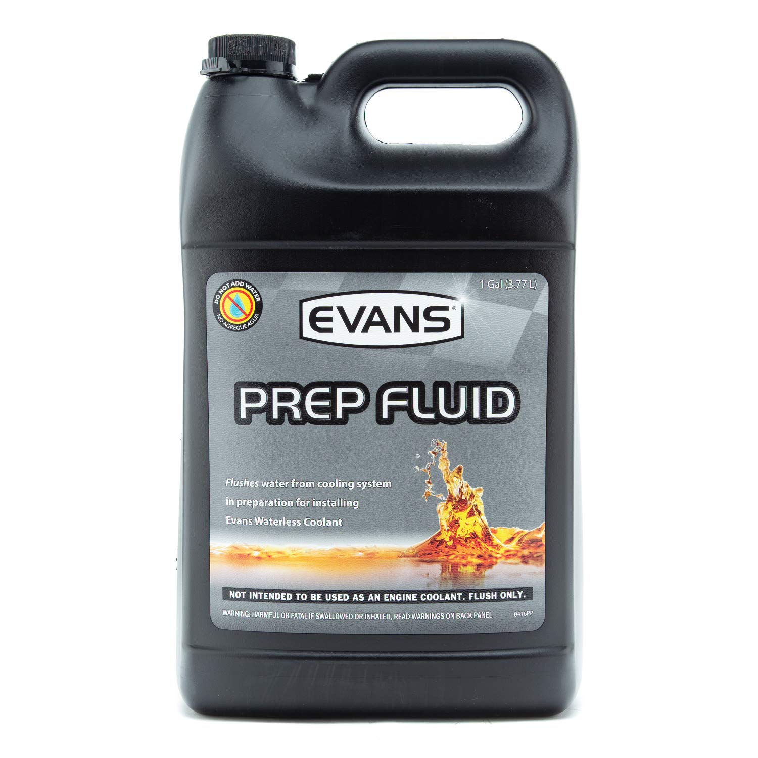 Evans Cooling Systems EC42001 Waterless Prep Fluid - 128 fl. oz. with Funnel | High-Performance Engine Coolant for Automotive, Motorcycle & Heavy Equipment | Prevents Corrosion & Overheating in Extreme Temperatures