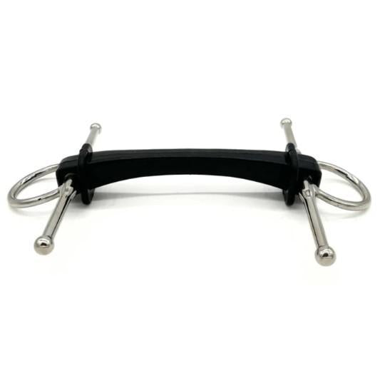 AJR Silomorph Full Cheek Bit - Comfortable Horse Riding Bit for Dressage & Jumping - Perfect for Training & Competition Use