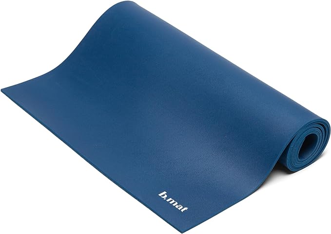 Premium Non-Slip Travel Yoga Mat - Extra Thick & Lightweight for On-the-Go Fitness - Deep Blue - Ideal for Yoga, Pilates, Gym & Outdoor Workouts
