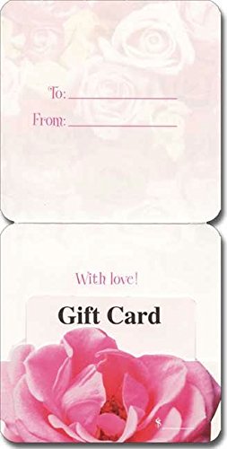 Elegant Rose Heart Square Gift Card Holder - Perfect for Valentine's Day, Anniversaries & Special Occasions