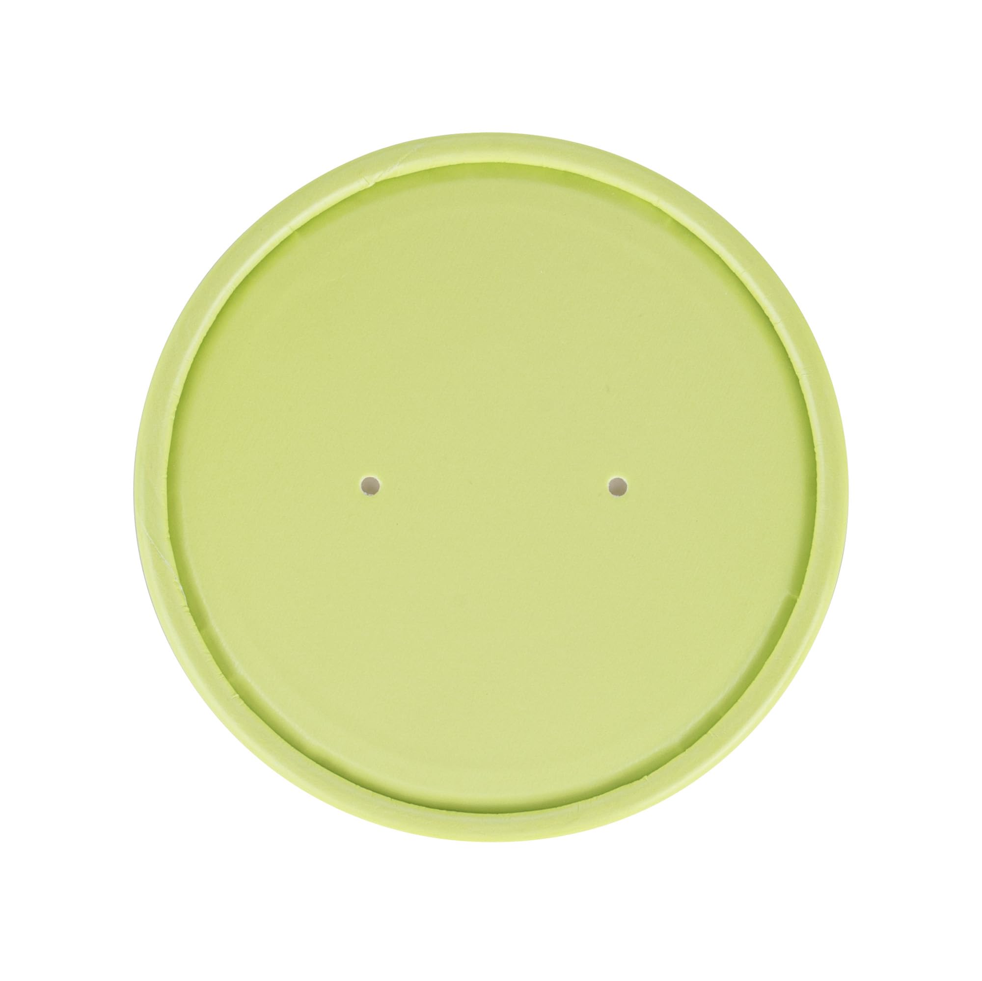 Restaurantware Bio Tek Vented Lids for 8/12 oz Soup Containers - 200 Pack | Microwave-Safe Eco-Friendly Paper Lids for Hot & Cold Foods | Perfect for Takeout, Catering, and Food Service Businesses