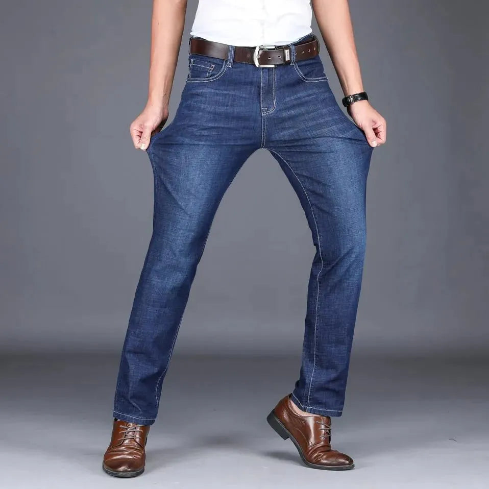 Men's Straight Fit Jeans - Classic Denim Pants for Casual Wear & Everyday Style | Perfect for Office, Dating & Weekend Outfits