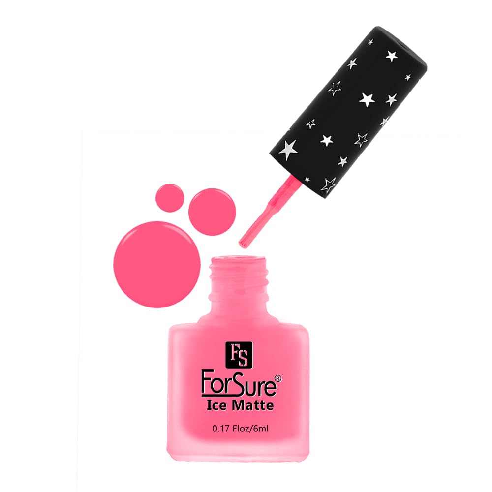 ForSure® Ice Matte Nail Polish Set - 12 Piece Multicolor Nail Paint Kit with Long Lasting Formula (FSMNP_01) | Perfect for Salon, Home Manicure, Party Nails & Gift Giving