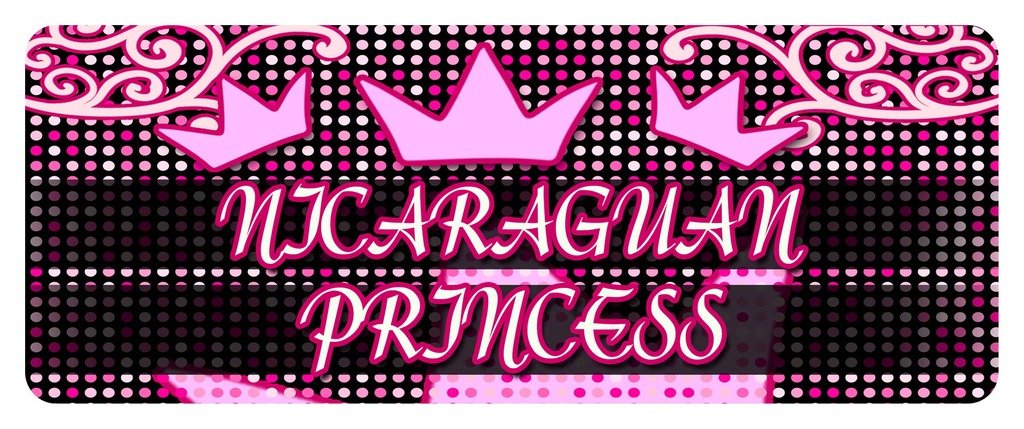 Makoroni Nicaraguan Princess Car & Laptop Wall Sticker Decal - Perfect for Bedroom, Office, Dorm Room Decor