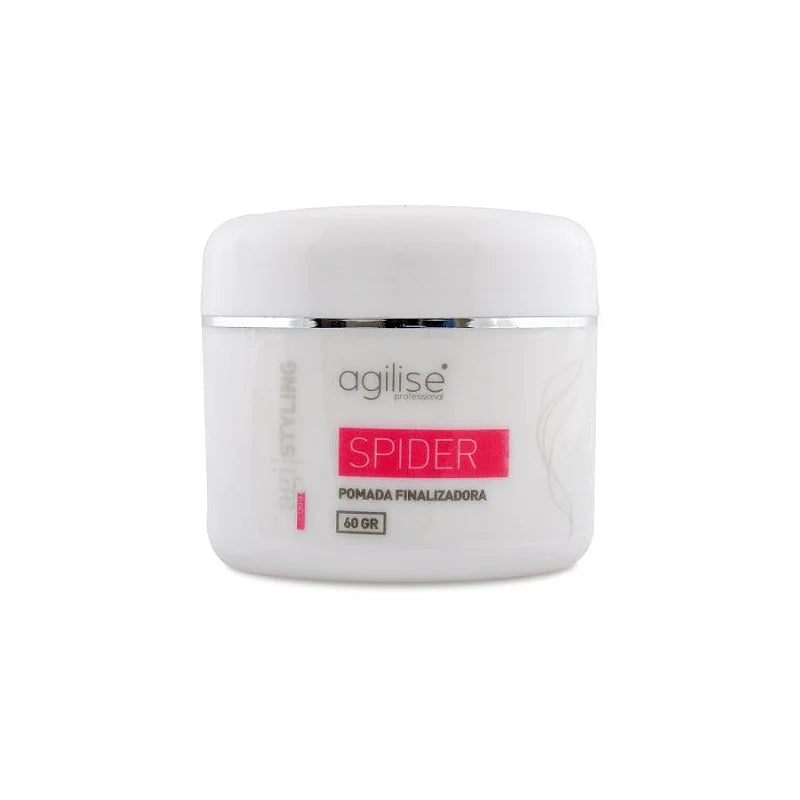 Agilise Professional Agi Styling Spider Hair Gel 60ml (2 fl oz) - Strong Hold, No Flakes, All-Day Styling for Men & Women - Perfect for Spikes, Mohawks & Textured Looks