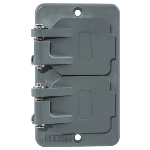 Electrical Outlet Box PBT Plates and Covers - Durable Plastic Wall Plates for Home & Office Wiring - Ideal for Electrical Installations, Renovations, and DIY Projects