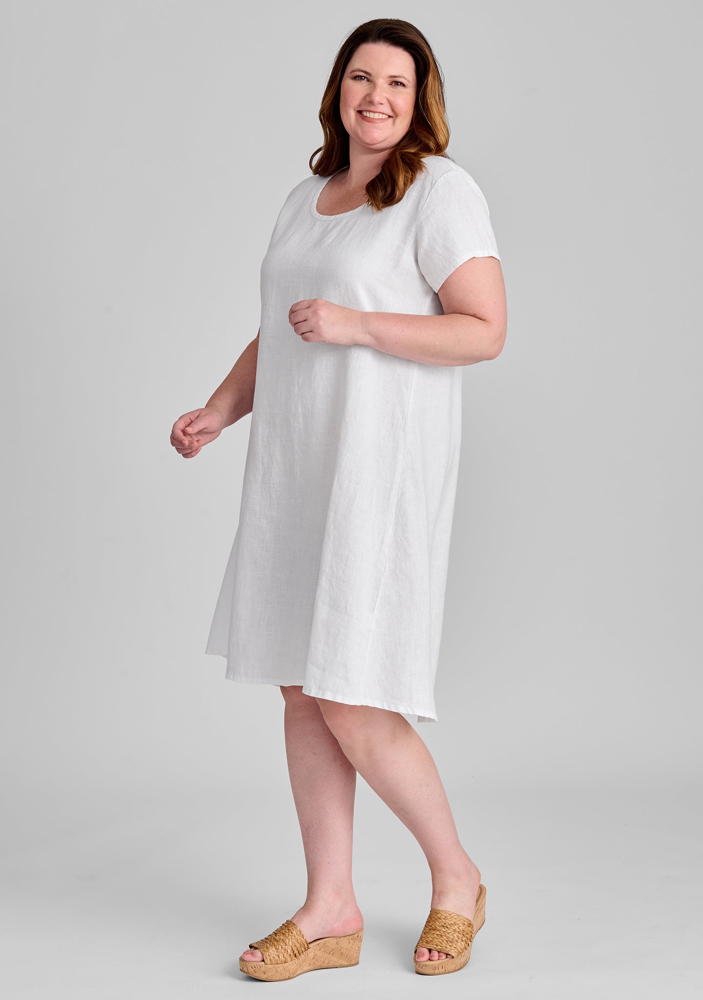 Women's Linen Park Dress - Breathable Summer Maxi Dress for Beach, Vacation & Casual Wear | Final Sale