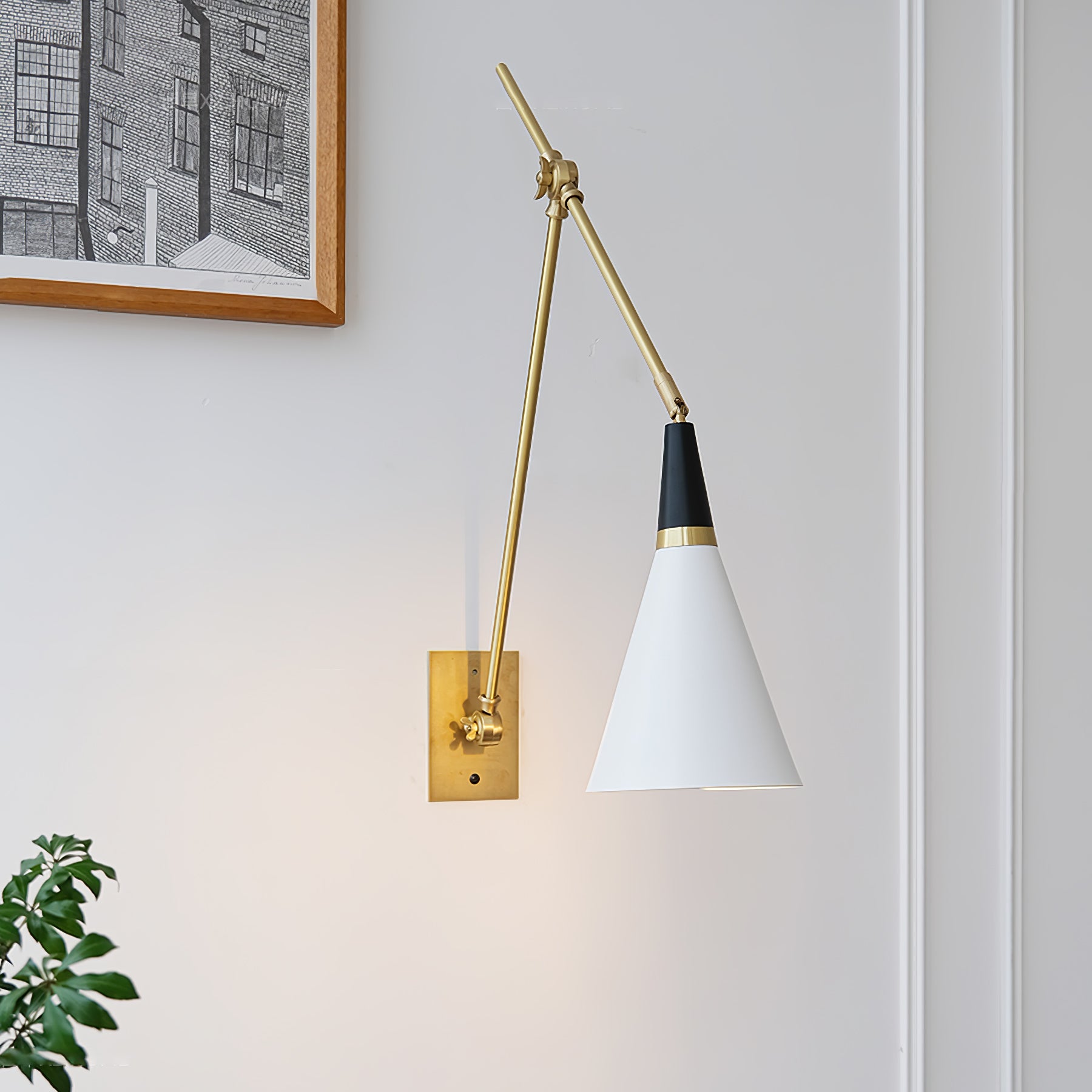Magari Modern Wall Lamp - Sleek LED Sconce Lighting for Bedroom, Living Room & Hallway - Energy Efficient Indoor Wall Light Fixture