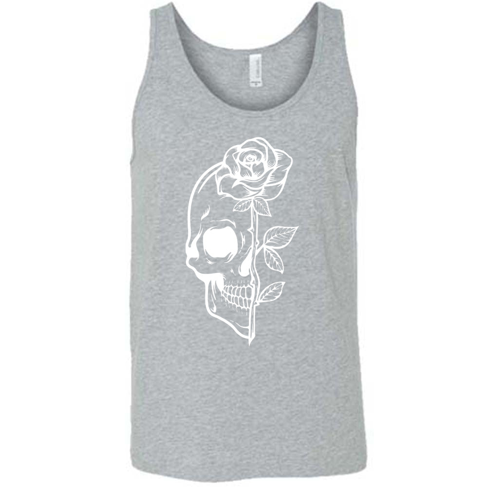 Skull Rose Graphic T-Shirt for Men & Women | Gothic Unisex Tee for Casual Wear, Street Style & Halloween Outfits