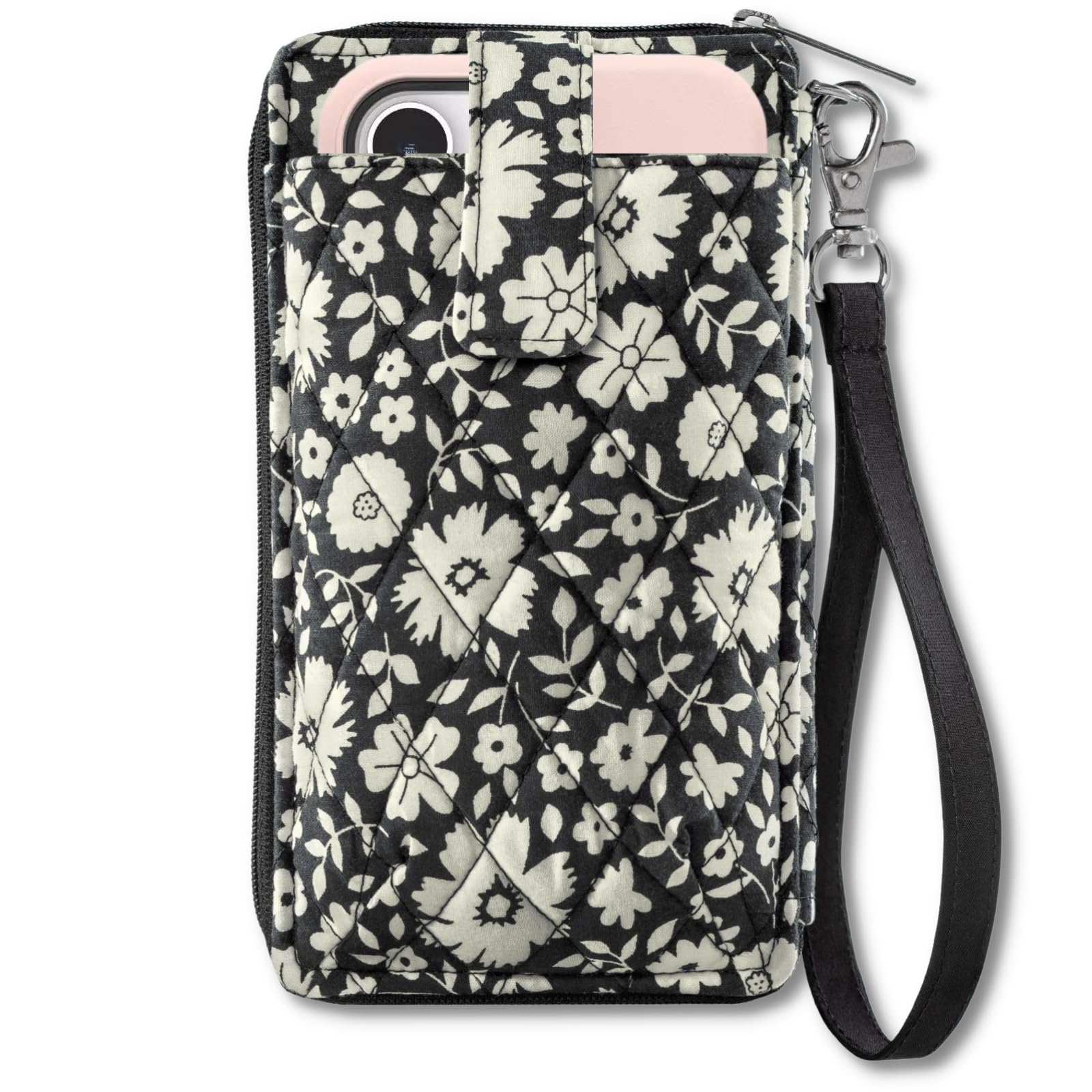 Bella Taylor Women's RFID Blocking Cell Phone Wristlet Wallet with Smartphone Pocket - Perfect for Travel, Shopping & Everyday Use