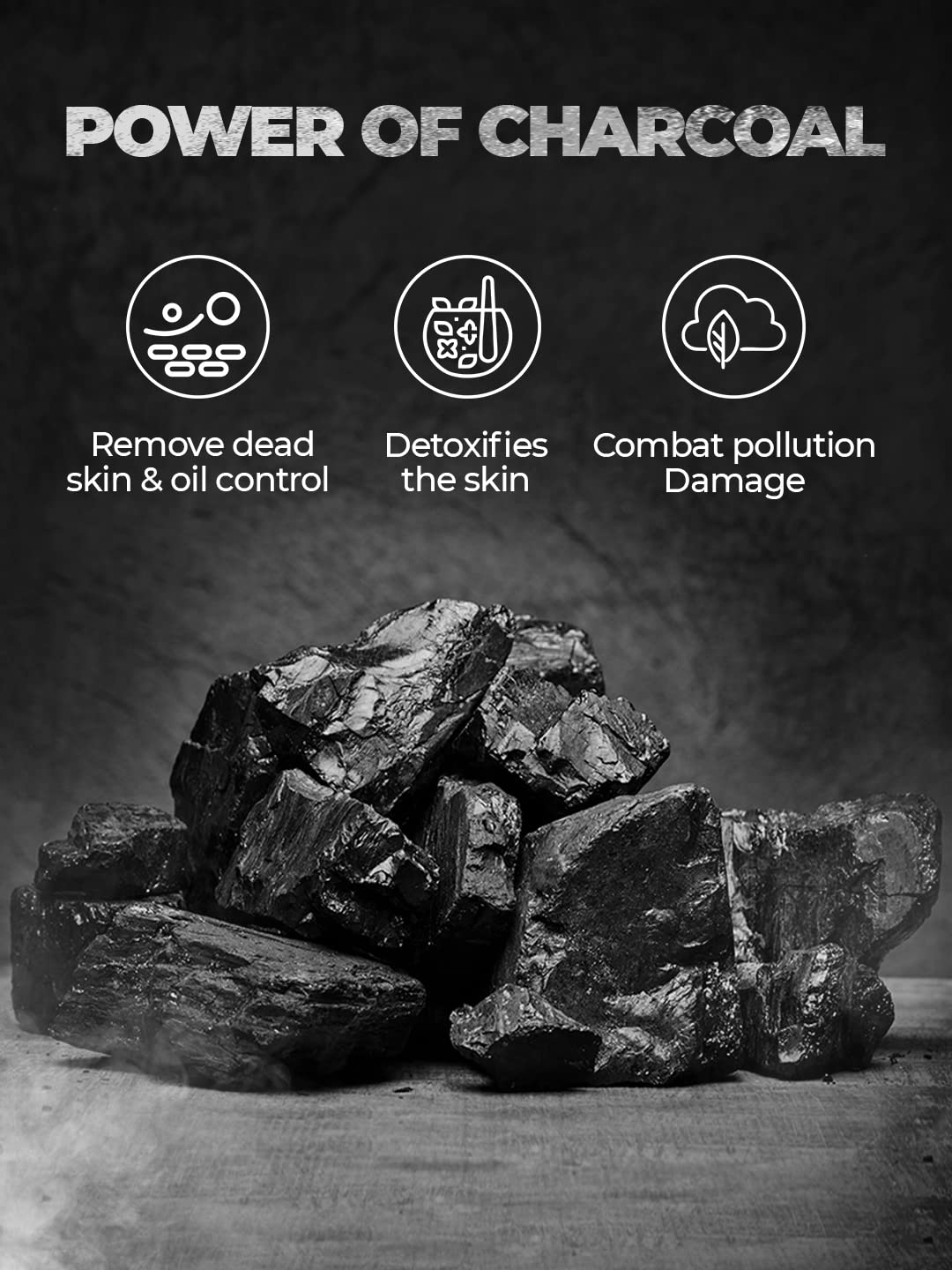 Beardo Activated Charcoal Body Wash for Men - 200ml Deep Cleansing Face & Body Wash | Oil Control & Detoxifying Formula | Removes Dirt, Impurities & Pollution | Perfect for Gym, Travel & Daily Shower Routine