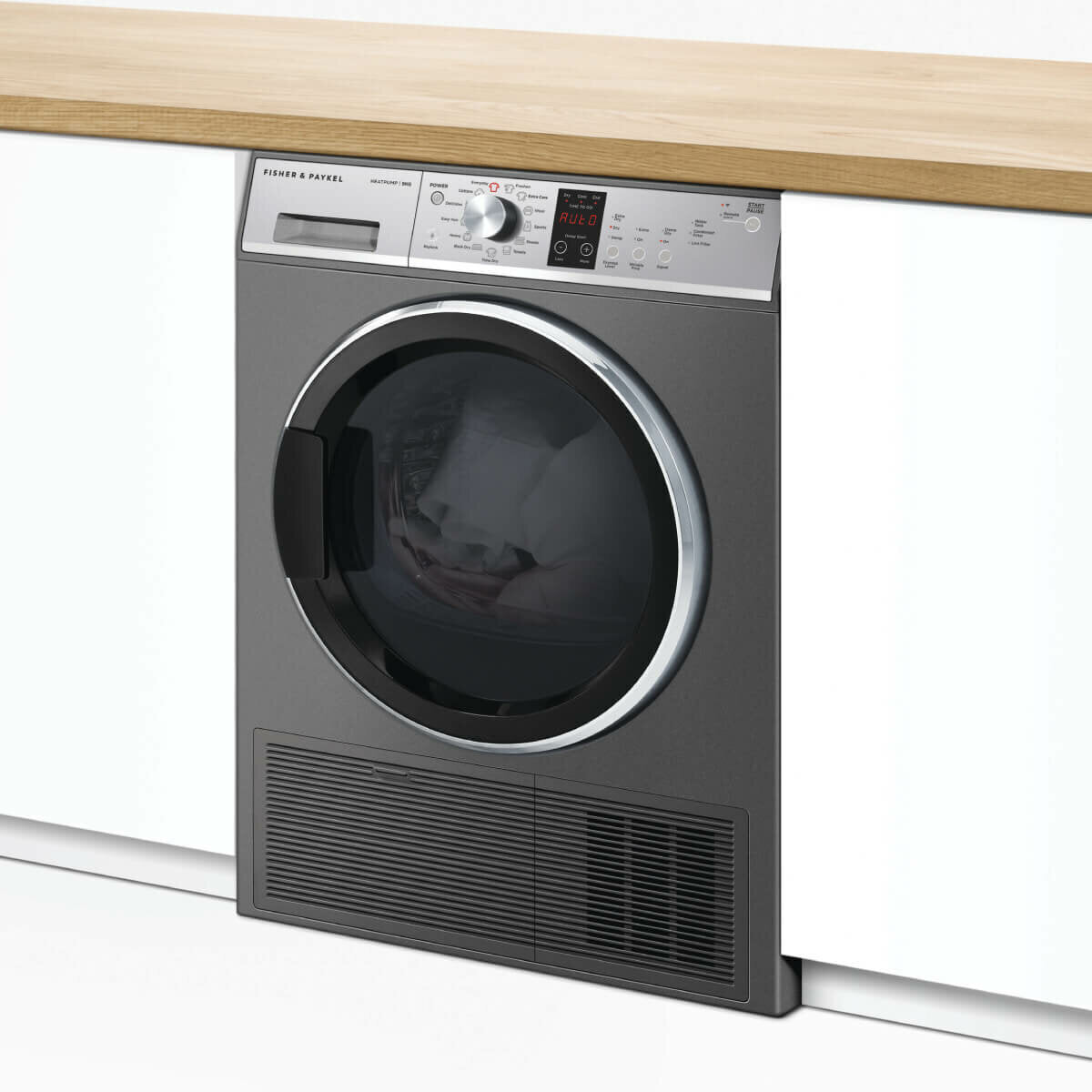 Fisher & Paykel Series 7 9kg Heat Pump Dryer - Energy Efficient, Graphite (DH9060PG2) - Perfect for Large Families & Eco-Friendly Homes