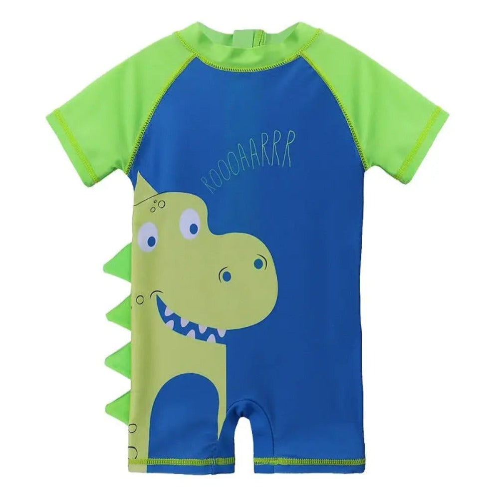 Dinosaur Swimsuits for Boys 0-6 Years | Kids' Swimwear for Beach & Pool Play