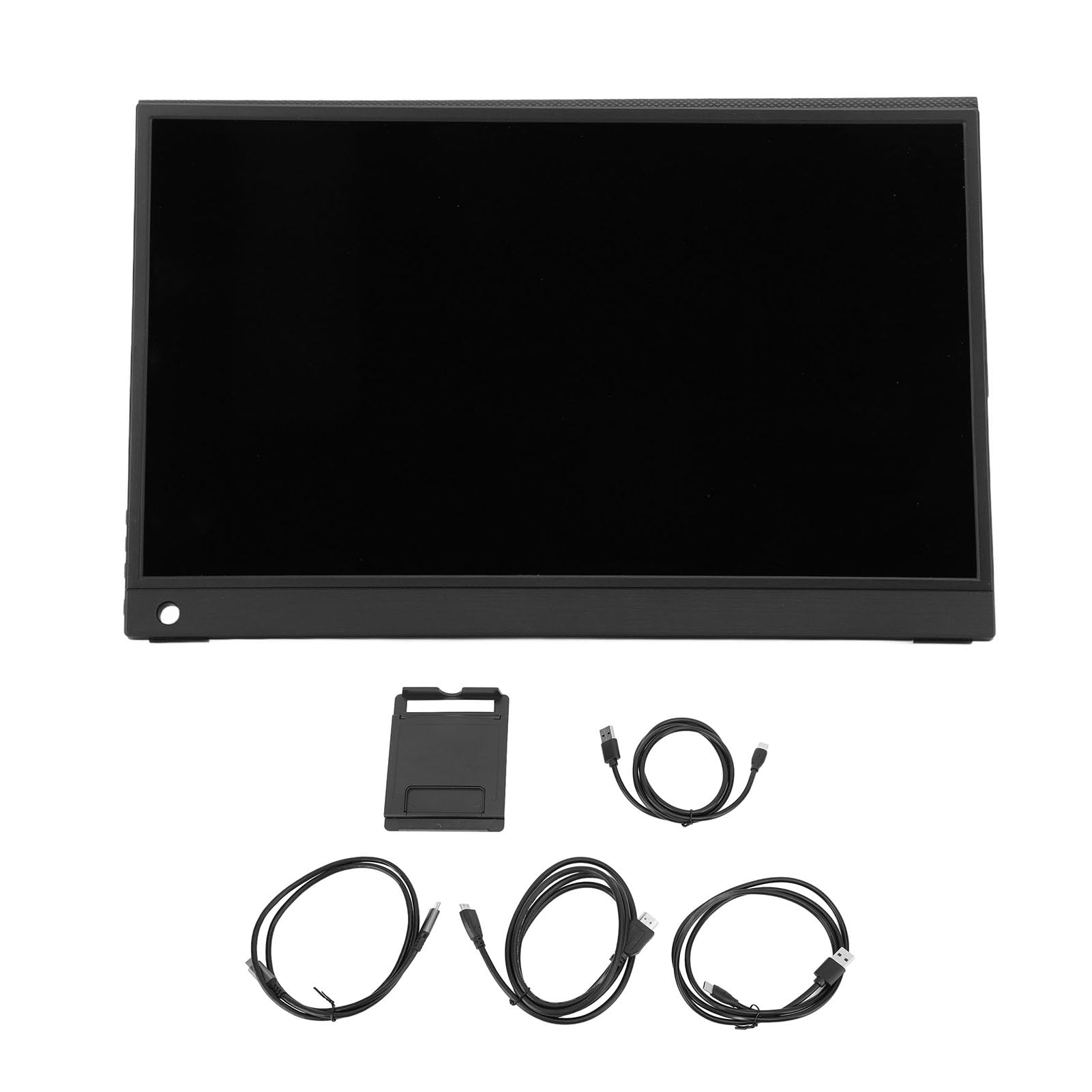 16in Portable Monitor IPS Display 1920x1200 Ultra Thin HDR - USB C HDMI External Screen for Laptop, Phone, Gaming, Office Work | Wide Compatibility, 3ms Response Time, Mirror Screen Projection | Perfect for Travel, Business Presentations & Mobile Gaming