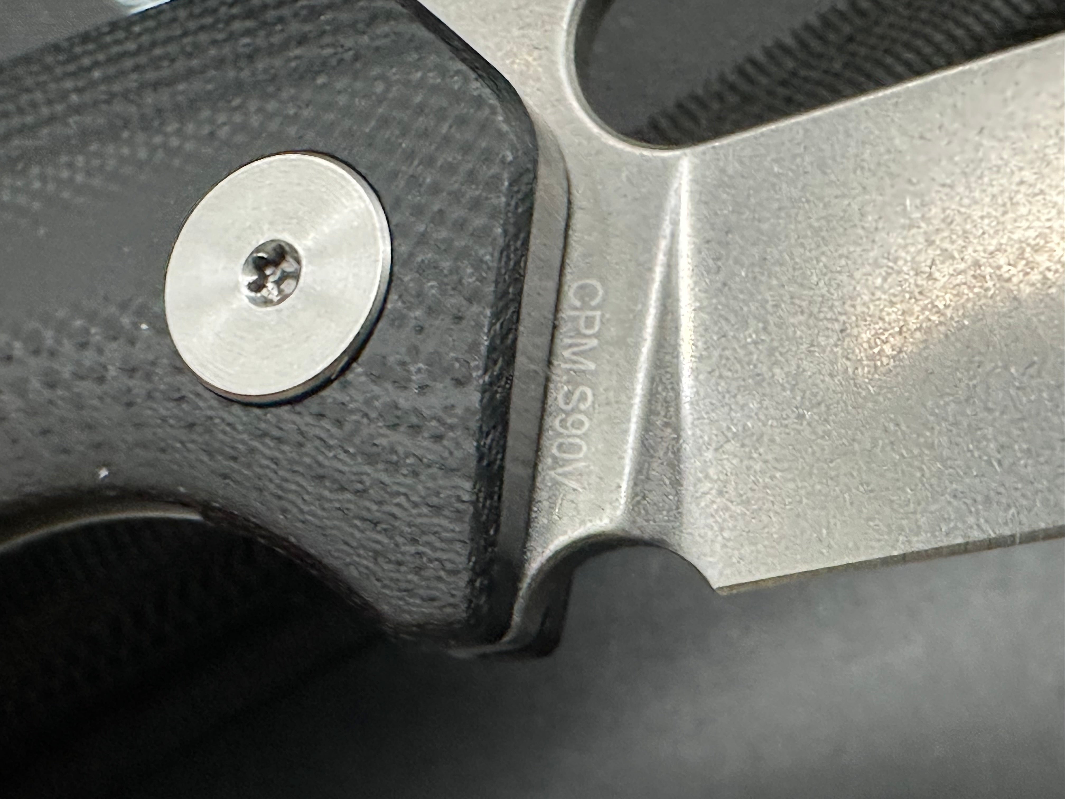 Premium Asher Spiro G10 Folding Knife - 3.2
