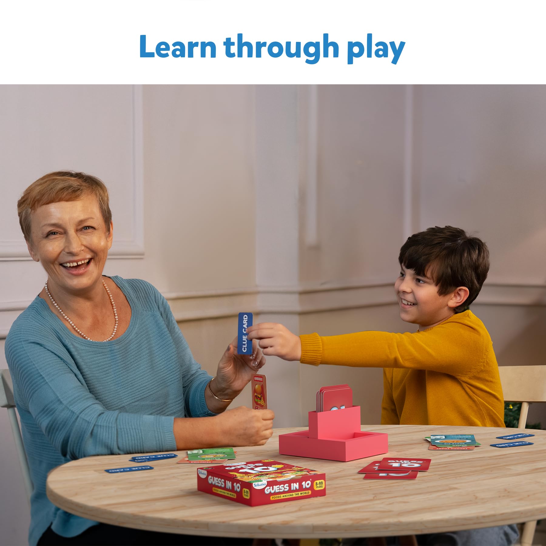 Skillmatics Guess in 10 World Foods Card Game for Kids Ages 8+ | Educational Geography Learning & Travel Board Game for Boys & Girls | Fun Family Game Night Activity | Perfect Birthday Gift & Classroom Learning Tool | Great for Homeschooling, Road Trips, Parties & Travel Playtime | Ideal for Family Bonding, Educational Play & Social Gatherings