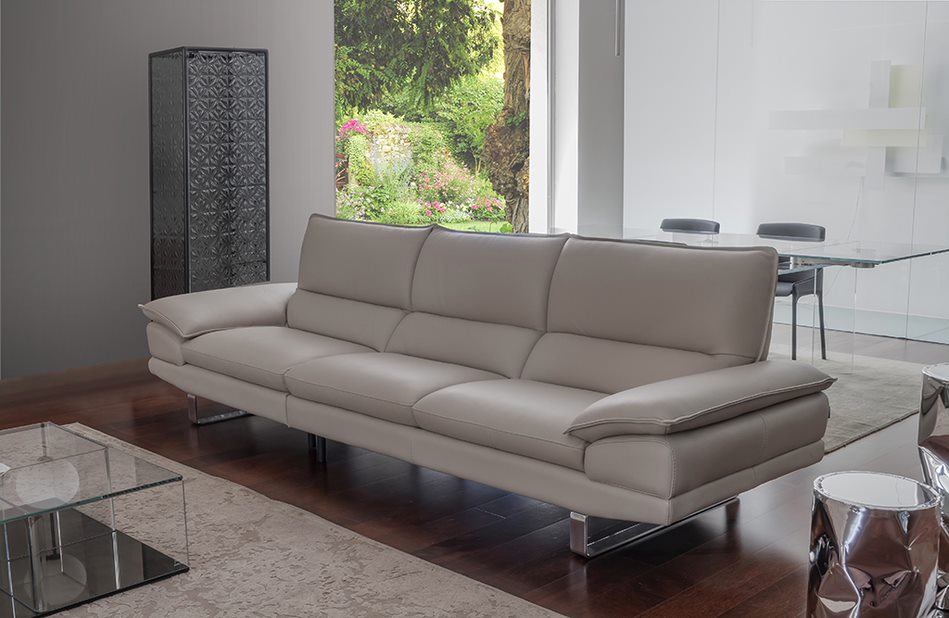 Nicolette Dave Genuine Leather Sectional Sofa - Italy Handcrafted Luxury for Living Room & Lounge