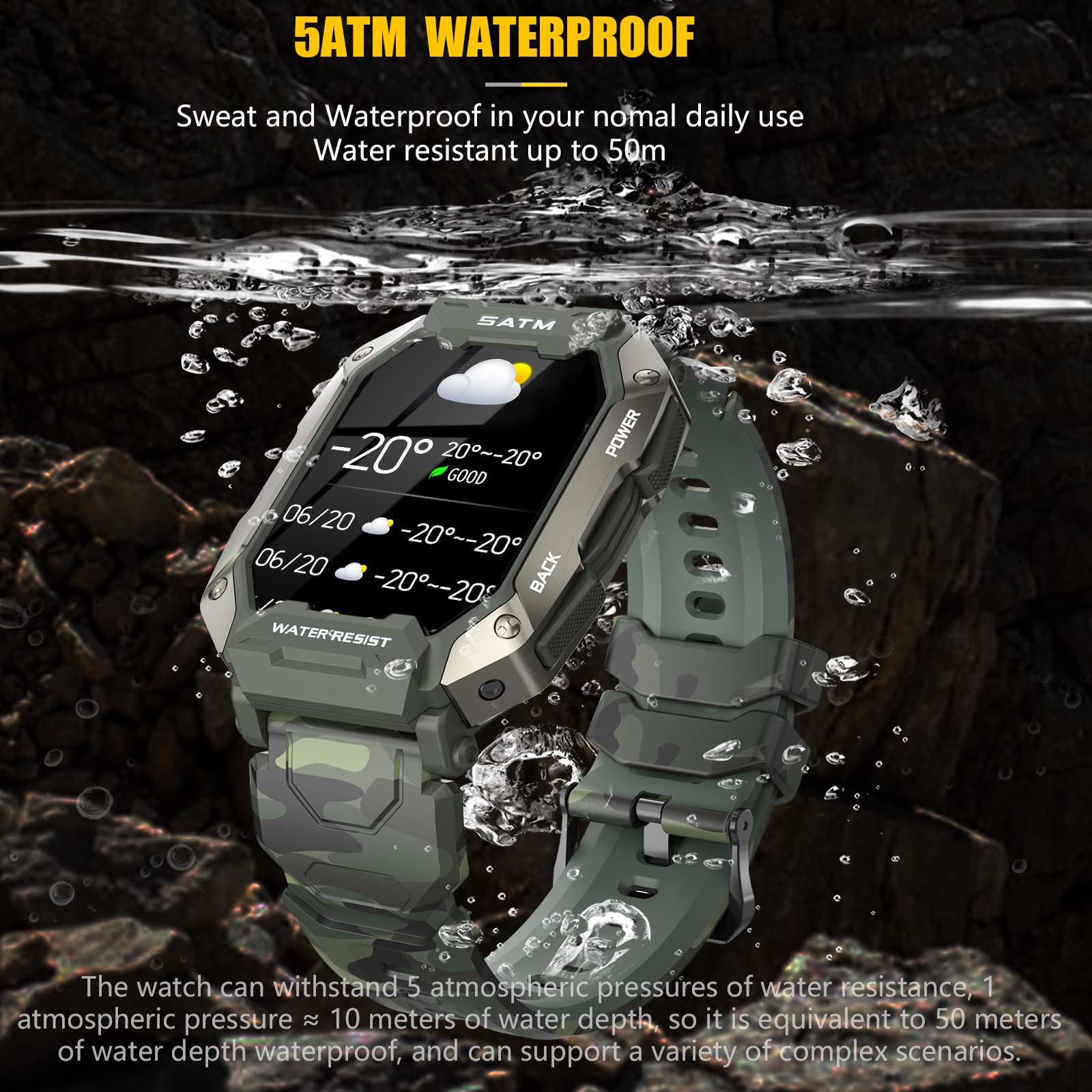 Smart Watch for Men - 1.71