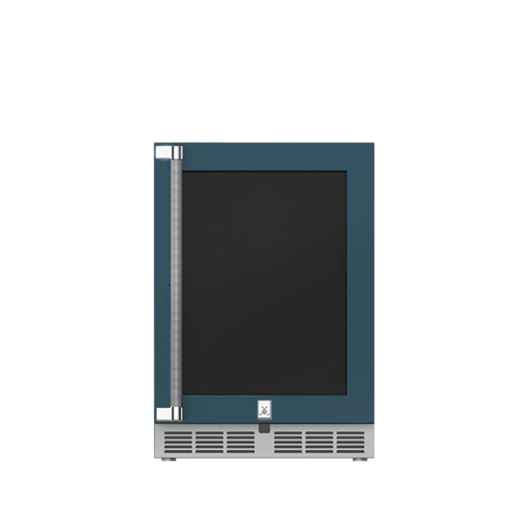 Hestan GRG24 24-Inch Outdoor Built-In Refrigerator with Glass Door - Perfect for Patio, Poolside & Outdoor Kitchen Use