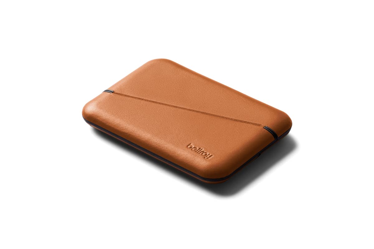 Bellroy Flip Case Second Edition – Slim Card Holder & RFID Blocking Hardshell Wallet in Terracotta | Perfect for Travel, Everyday Carry & Minimalist Lifestyle