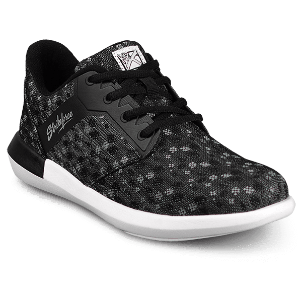 KR Strikeforce Lux Black Crystal Women’s Bowling Shoes - Lightweight & Comfortable for League Play & Tournament Bowling