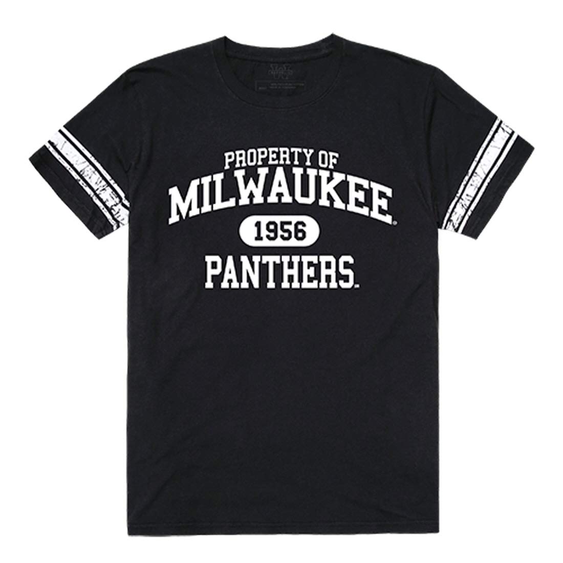 UWM Wisconsin-Milwaukee Panthers NCAA Football T-Shirt - Small, Black - Perfect for Game Day, School Spirit & Fan Apparel