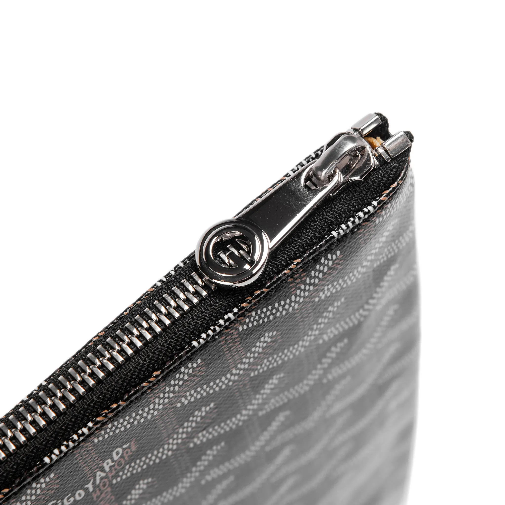 Goyard Senat Pouch MGM Black Crossbody Bag - Luxury Leather Clutch for Women | Perfect for Travel, Evening Events & Everyday Use