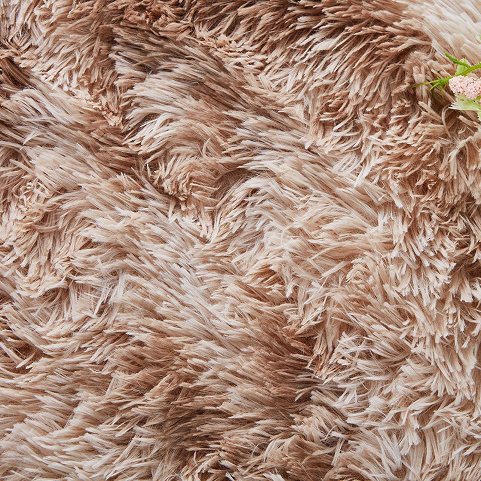 Super Soft Fluffy Shaggy Area Rug - Non-Slip Modern Carpet for Living Room & Bedroom - Extra Large 50x80cm - Cozy Floor Mat for Home Decor, Kids Play Area, Yoga Space