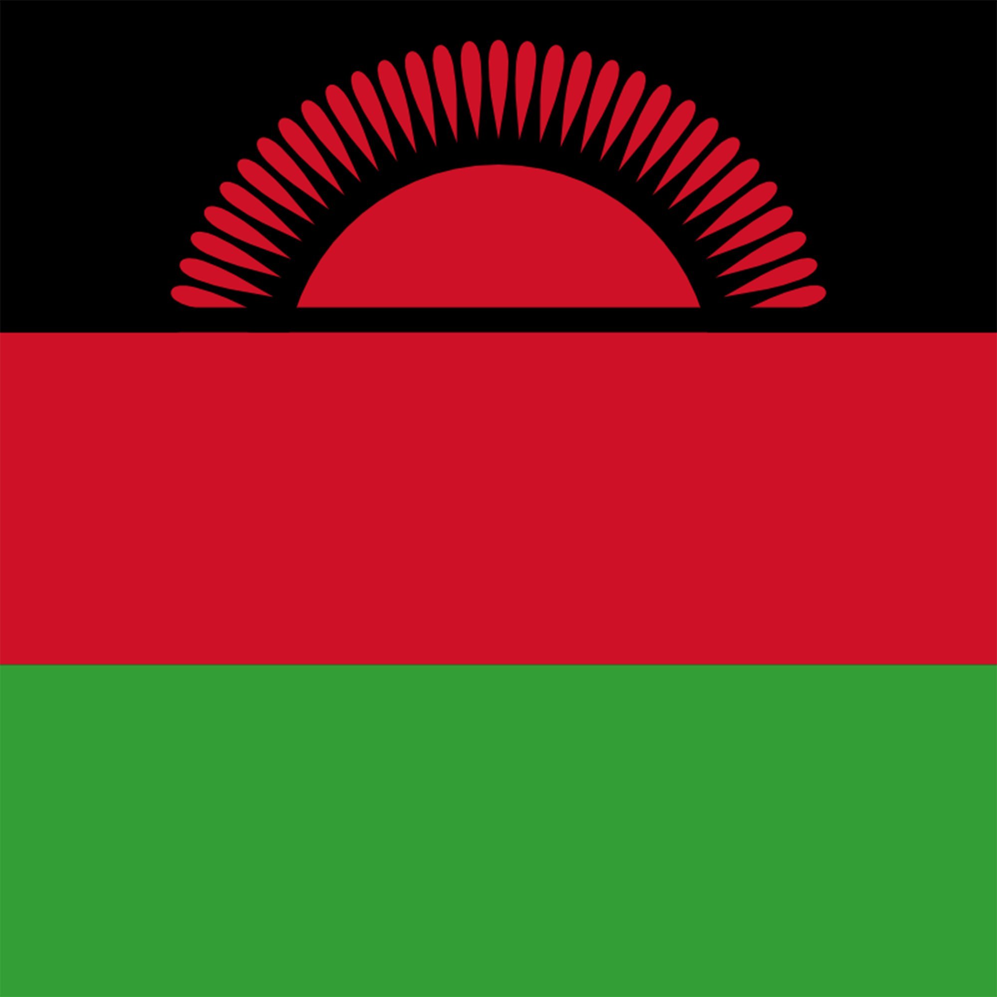 Malawi National Flag Vinyl Sticker - Durable Decal for Laptops, Cars, Windows - Perfect for Travel Enthusiasts & Country Pride Display