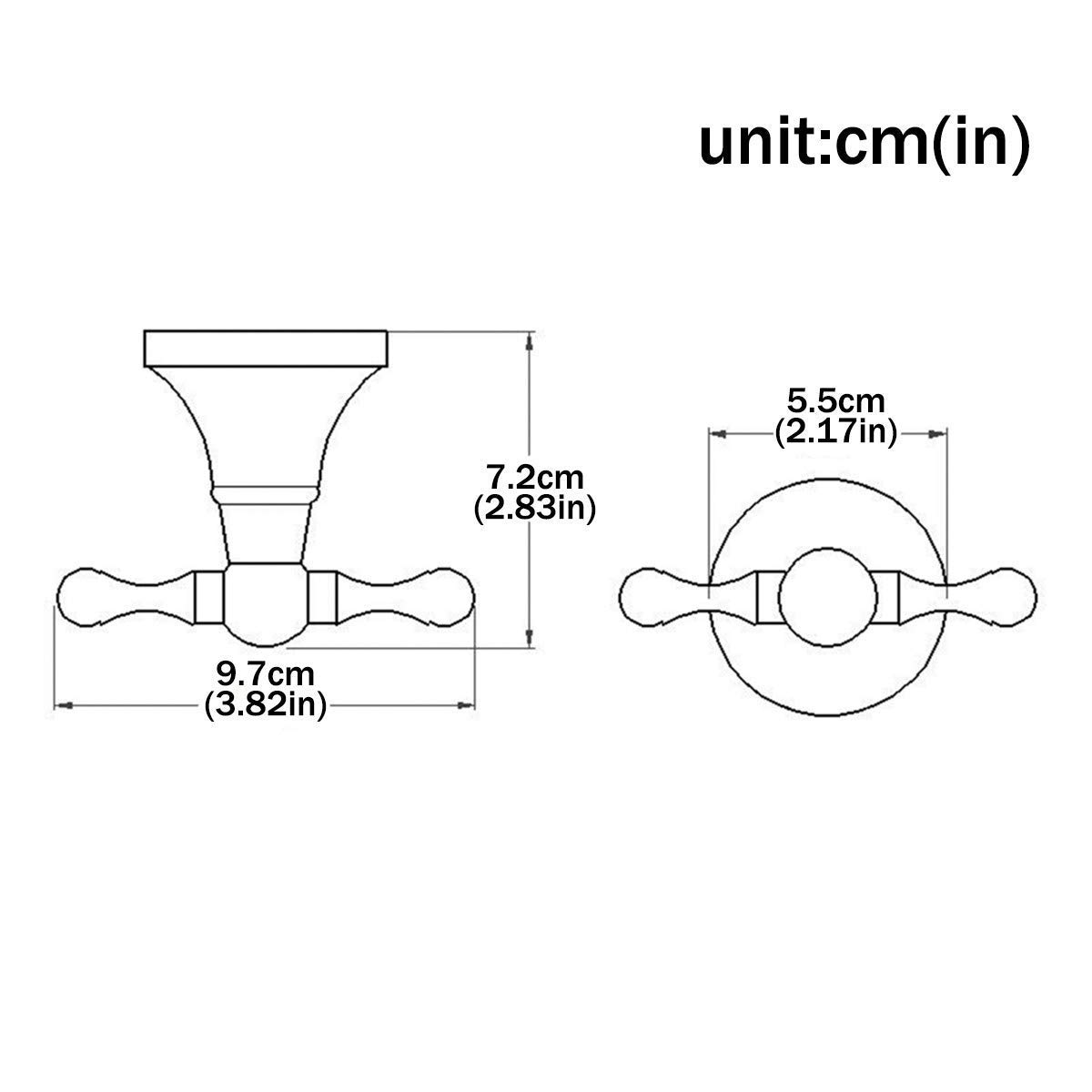 Flybath 3-Piece Bathroom Set - Toilet Paper Holder, Towel Ring & Hook in Antique Brass for Wall Mounting