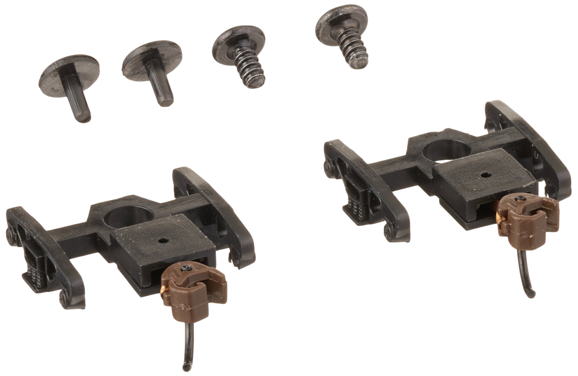 Bachmann Industries N Scale Roller Bearing Freight Trucks (12-Pack) - Smooth Running Model Train Accessories for Layouts & Dioramas