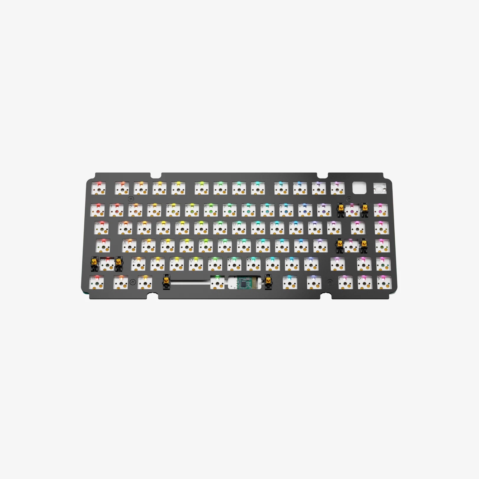 GMMK 3 Mechanical Keyboard Switch Plates - Compatible with GMMK 3 60% 65% 75% Layouts - Aluminum Steel PC Material - Perfect for Gaming Typing & Custom Keyboard Builds