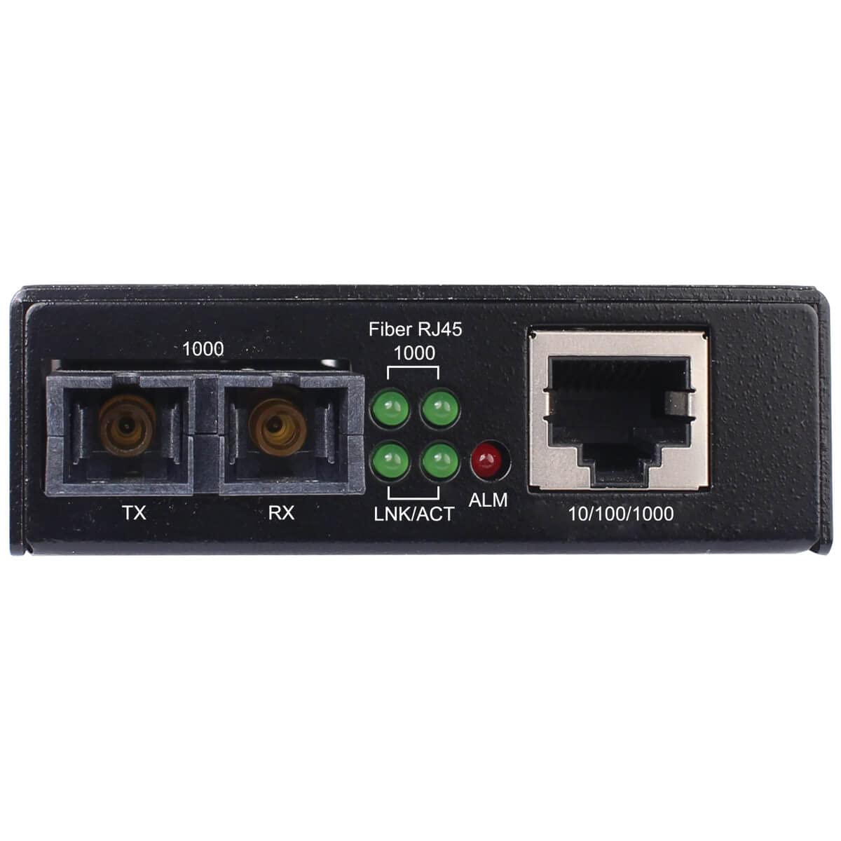 Tripp Lite N785-H01-SCMM Ethernet to Fiber Converter - RJ45 to SC Duplex Multimode Extender, 10/100/1000 Mbps, 1640ft/500m Range, Industrial Hardened Housing, 2-Year Warranty - Ideal for Data Centers, Industrial Networks & Long-Distance Ethernet Connections