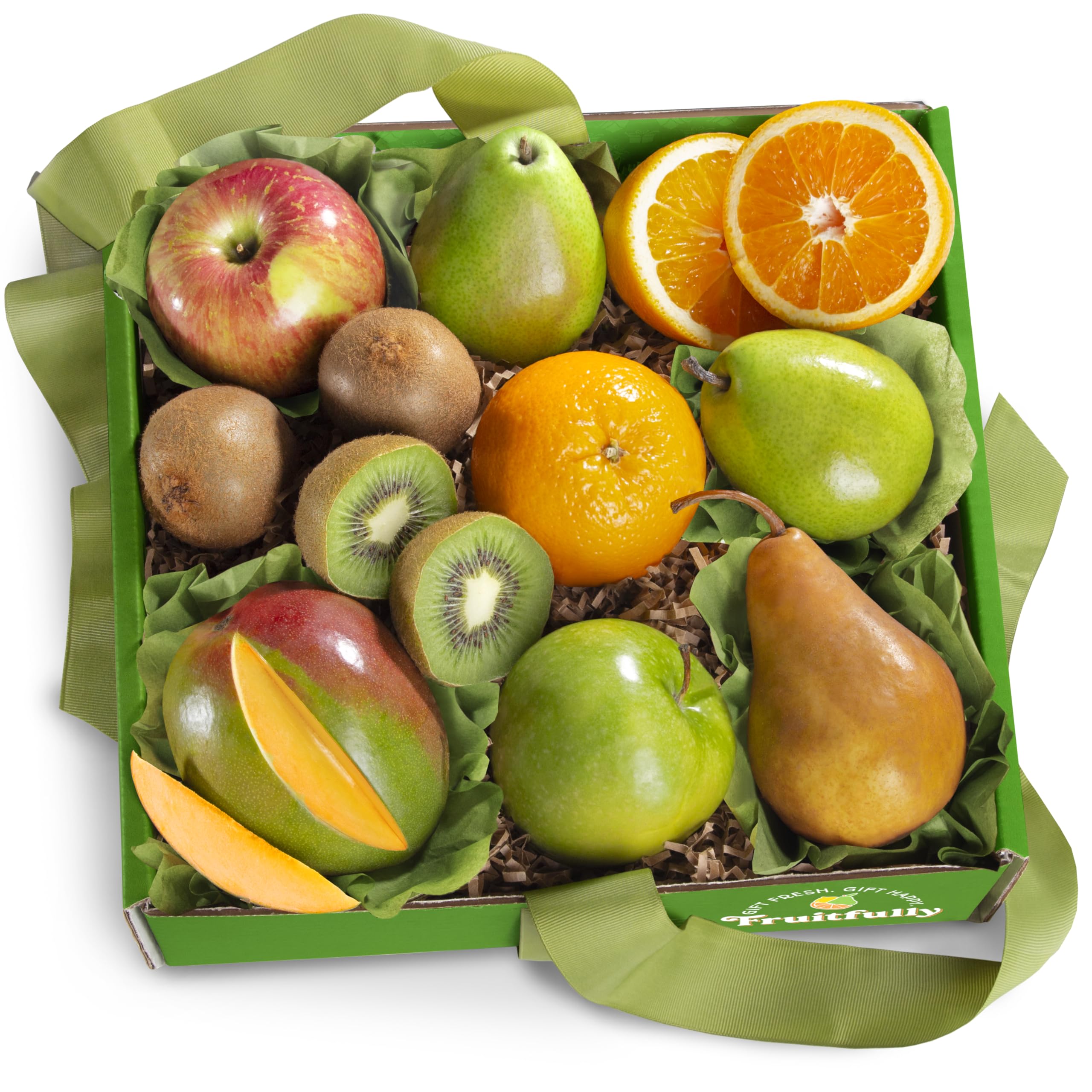 Organic Golden State Signature Fruit Gift Collection - Assorted Mixed Fruits for Holidays, Corporate Gifts & Healthy Snacking
