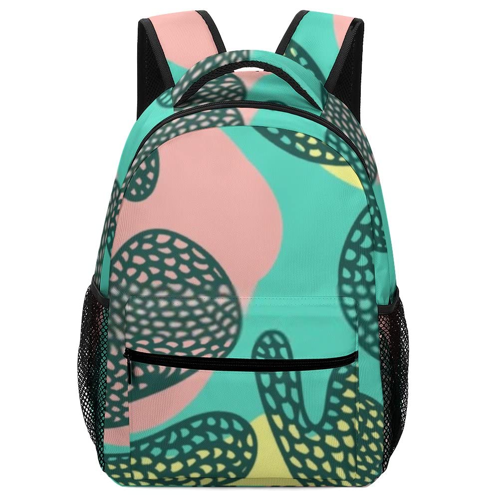 Kuizee Travel Laptop Backpack - Durable Business Daypack for Work & School - Waterproof Book Bag with Tablet Pocket - Abstract Doodle Design for Men & Women - Perfect for Commuting, College & Business Trips