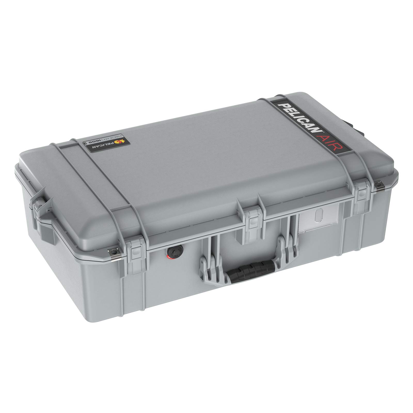 Pelican Air 1605 Protective Hard Case - Lightweight Silver Waterproof Travel Case for Camera, Electronics & Equipment | Perfect for Air Travel, Outdoor Adventures & Professional Gear Storage
