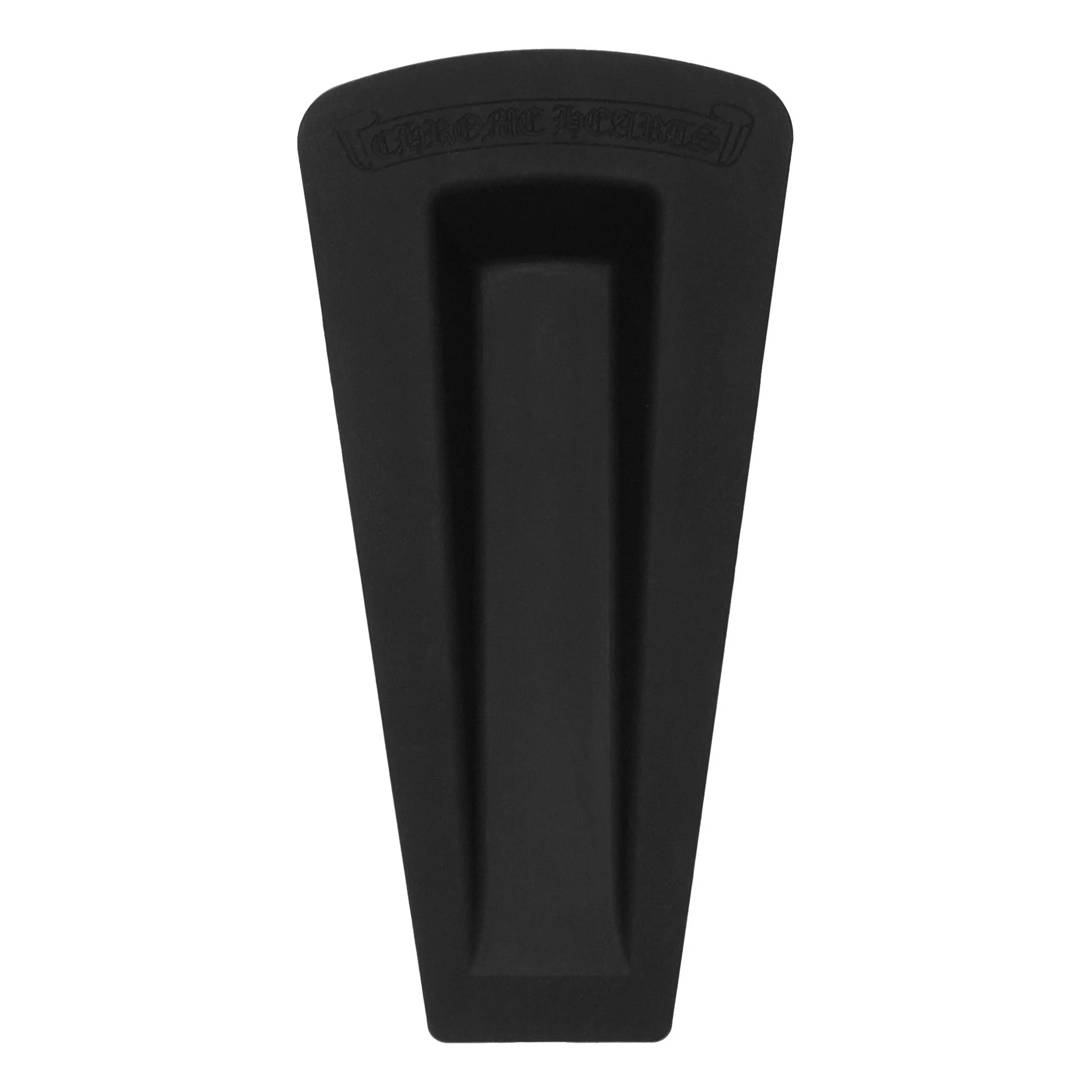 Chrome Hearts Black Door Stopper - Heavy Duty Metal Door Stop for Home & Office - Perfect for Preventing Door Damage and Noise