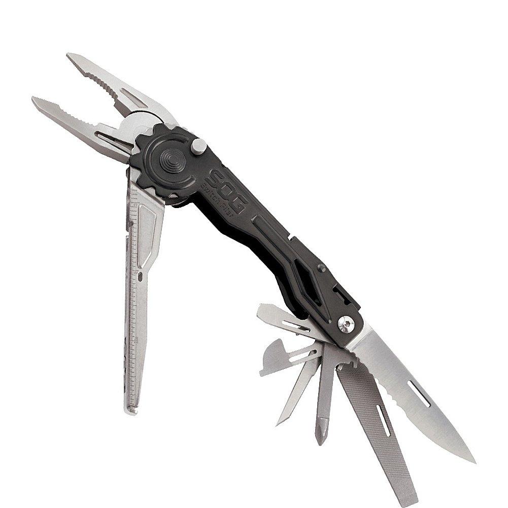 SOG SwitchPlier Multi-Tool with Pliers - Compact & Versatile EDC Gear for Camping, Hiking, Survival & Everyday Carry